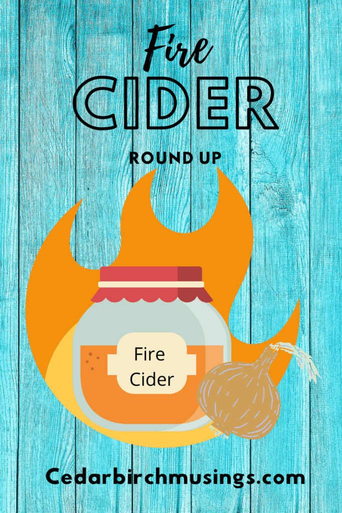 Fire Cider benefits and round up pin
