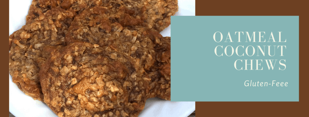 Gluten-Free Oatmeal Coconut Chew Cookies