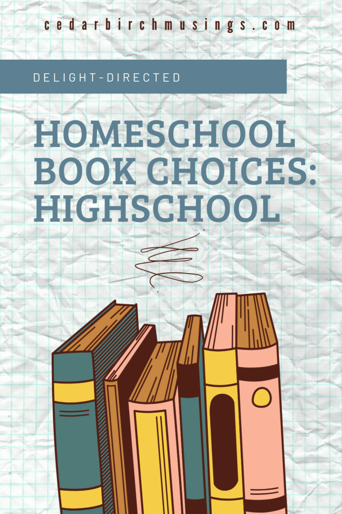 Highschool Homeschool Choices and curriculum pin