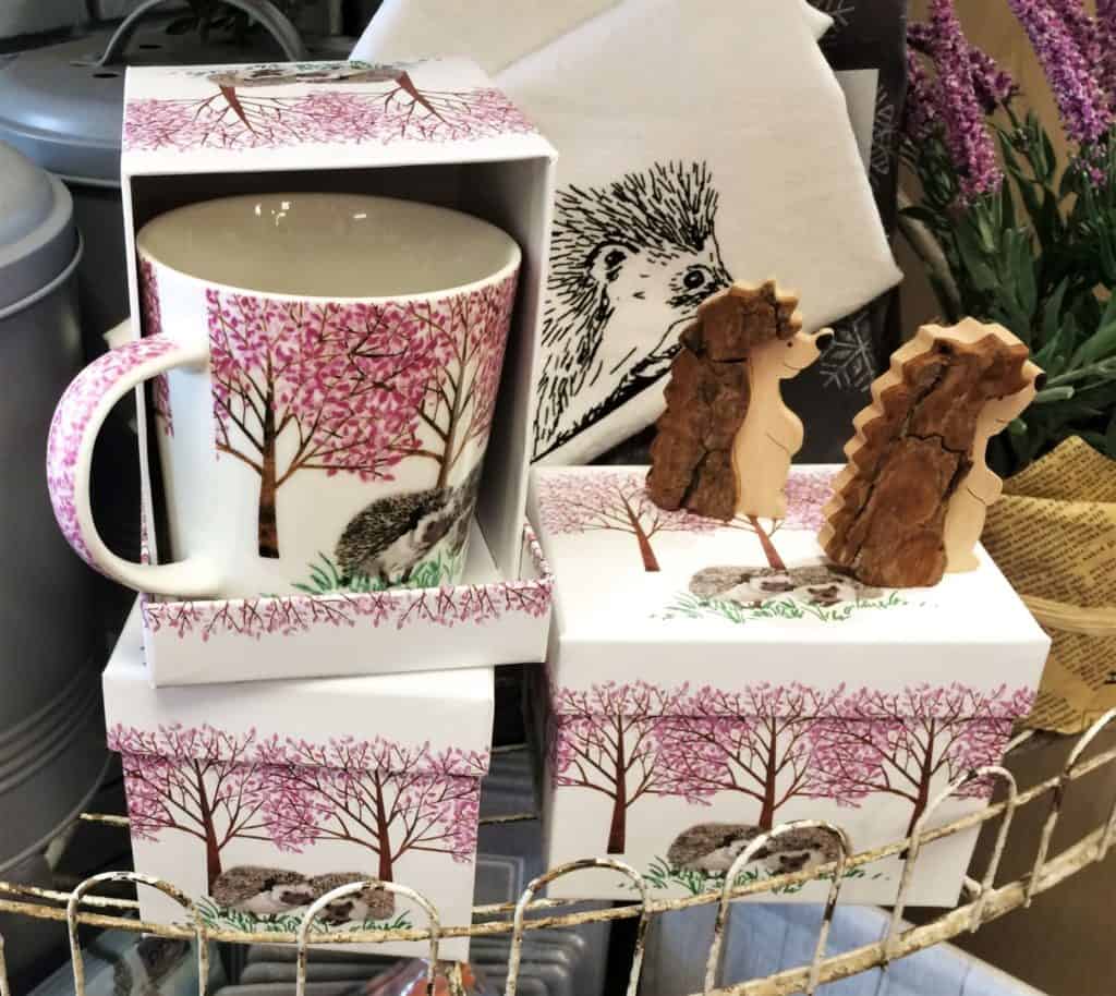 Hedgehog coffee mugs