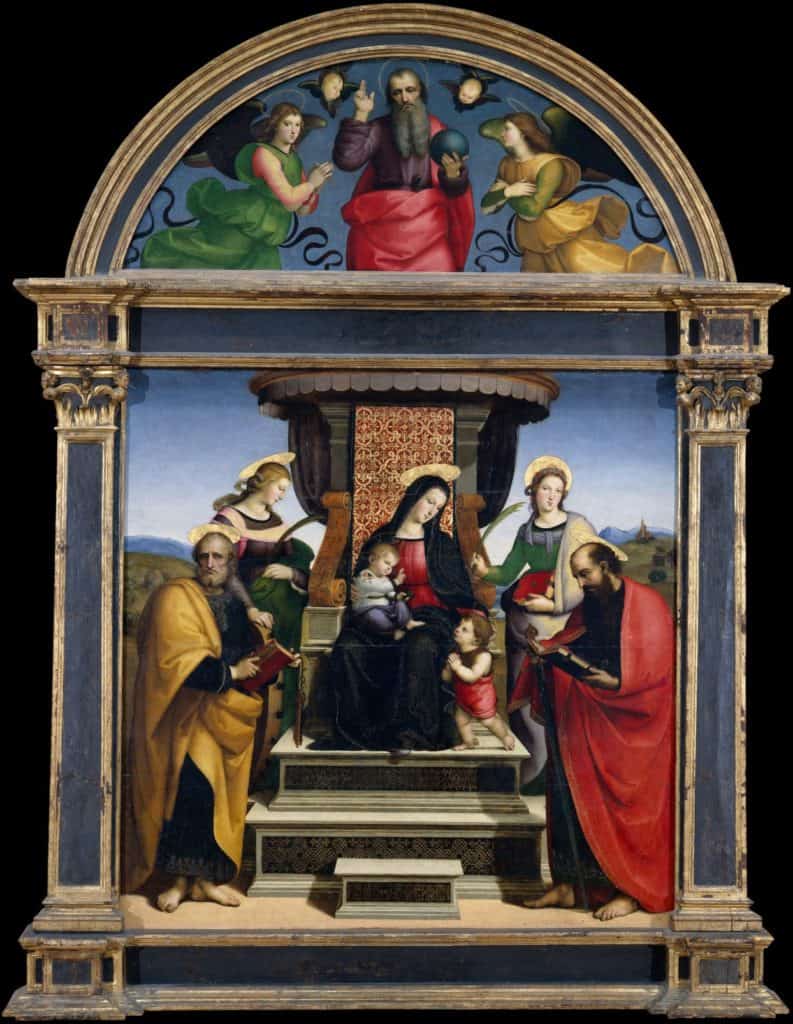 Raphael's Colonna Altarpiece