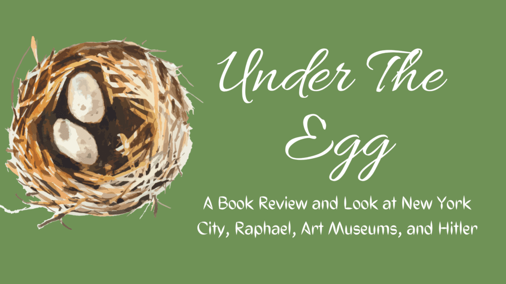 Bird nest with Under the Egg title