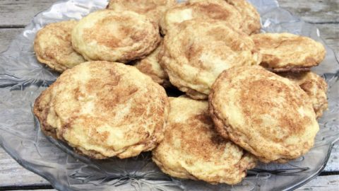 Gluten Free Dairy Free Snickerdoodles