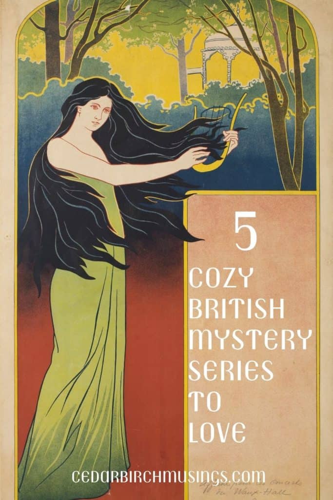 British Cozy Mysterry Series pin