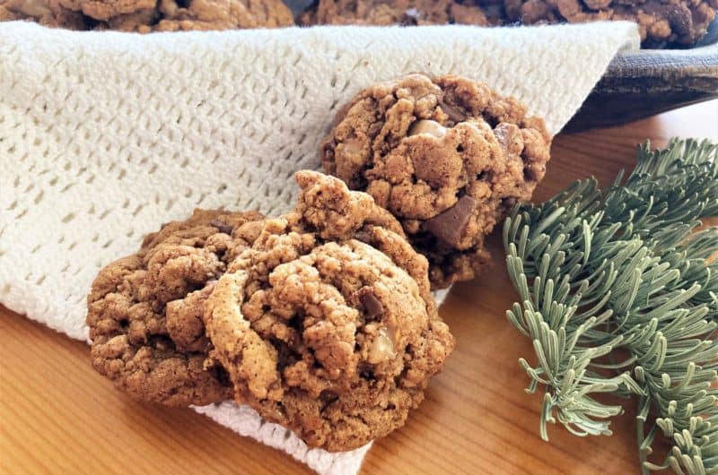 Easy Gluten Free Toffee Almond Butter Cookies