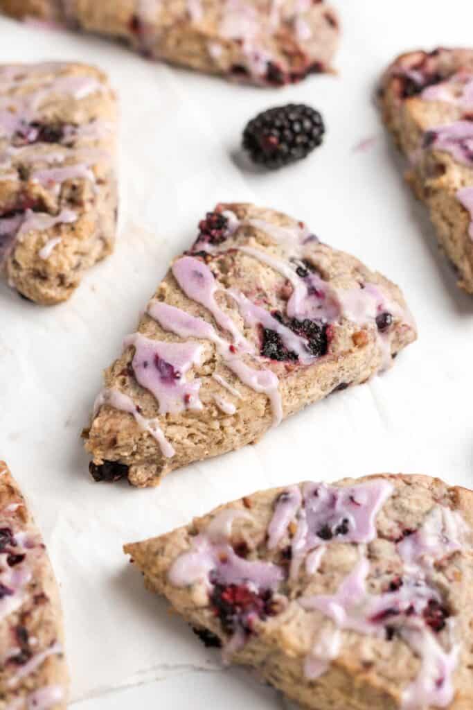 Blackberry scones