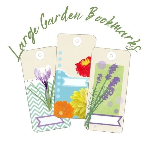 Garden bookmarks