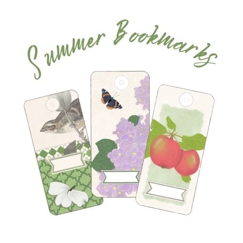 Summer bookmarks