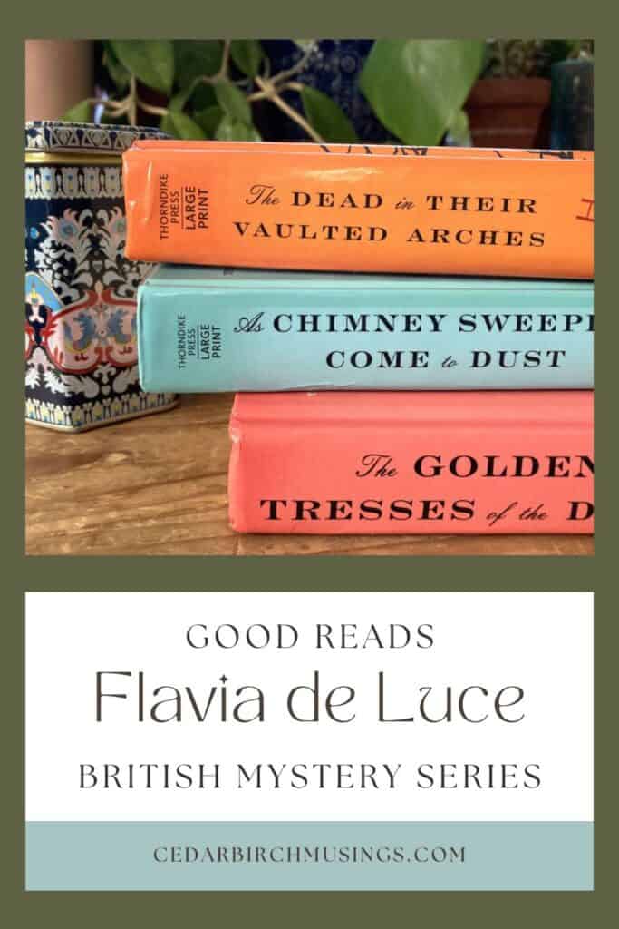 PIn of Flavia de Luce books