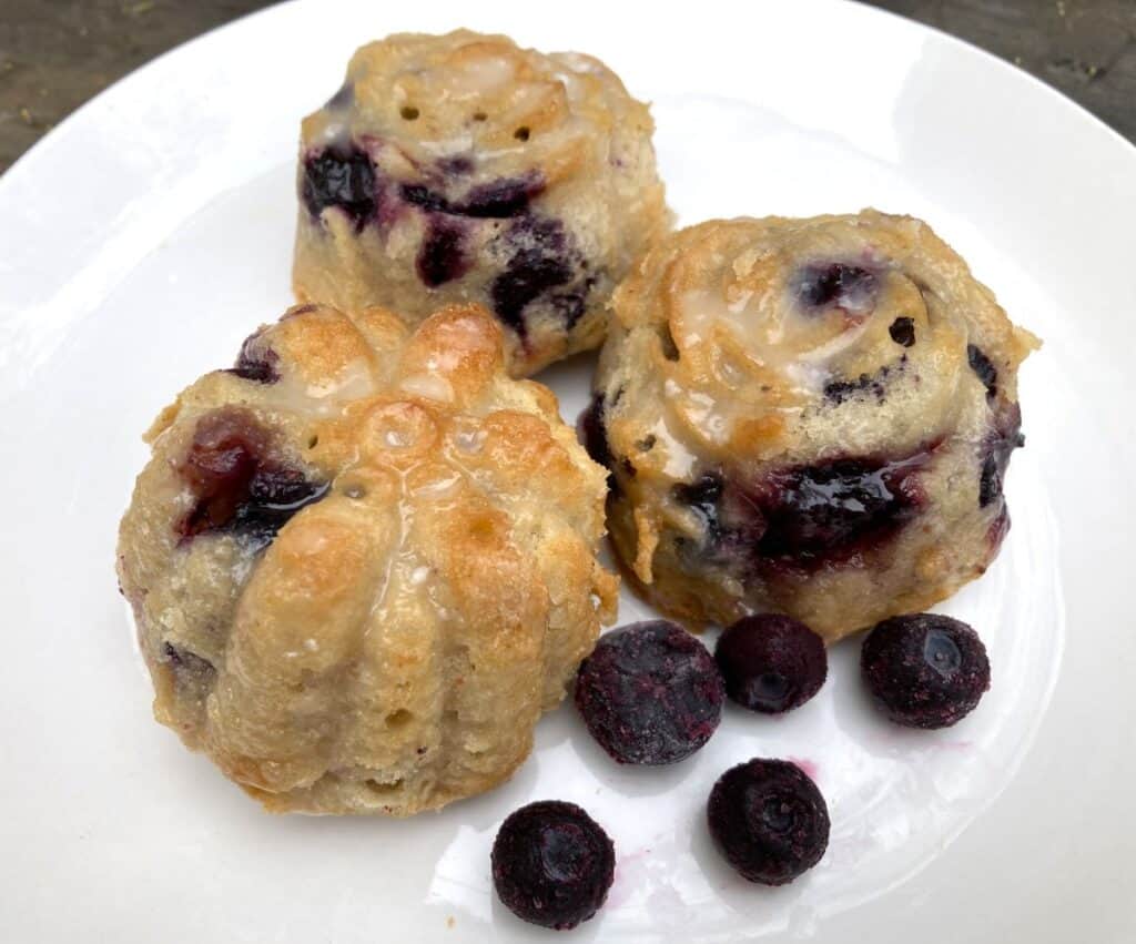 Gluten Free Lemon Blueberry Muffins