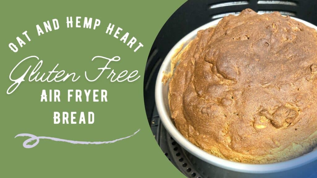 Gluten free oat and hemp heart bread