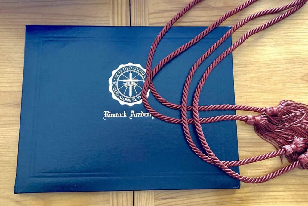 Diploma cover and tassels