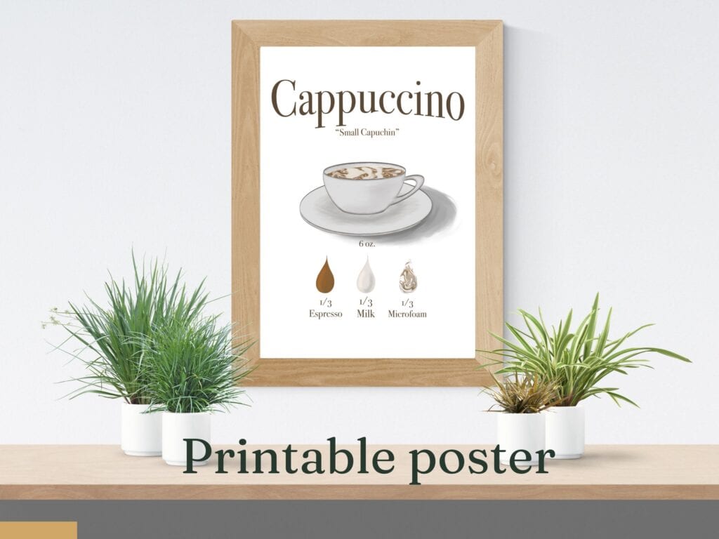 cappuccino poster