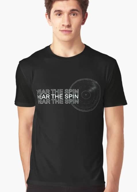 Vinyl record tshirt