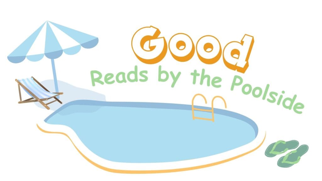 deckchair by the poolside