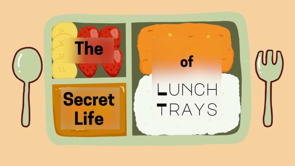 school lunch tray