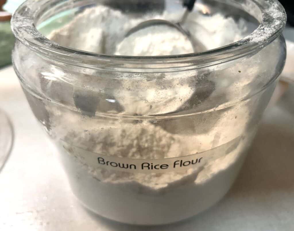 brown rice flour
