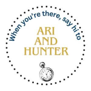Ari and Hunter sign