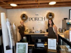 The Porch coffee shop staff